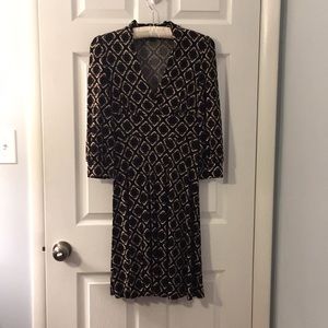 Banana Republic faux wrap dress